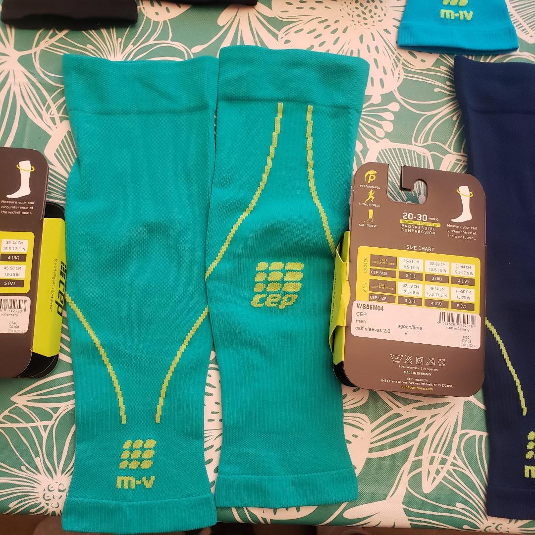 CEP Men's Pro+ Calf Compression Sleeves Performance Crossfit Pick Color & Size