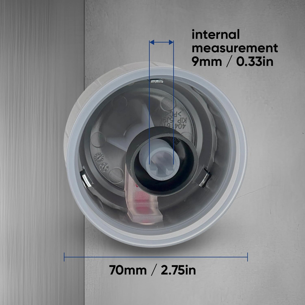 Replacement Control Knobs Compatible with Weber Genesis II 66754 – 2-Pack Grill