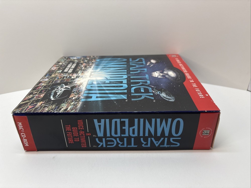 Star Trek Omnipedia (1995) Computer Software CD-Rom