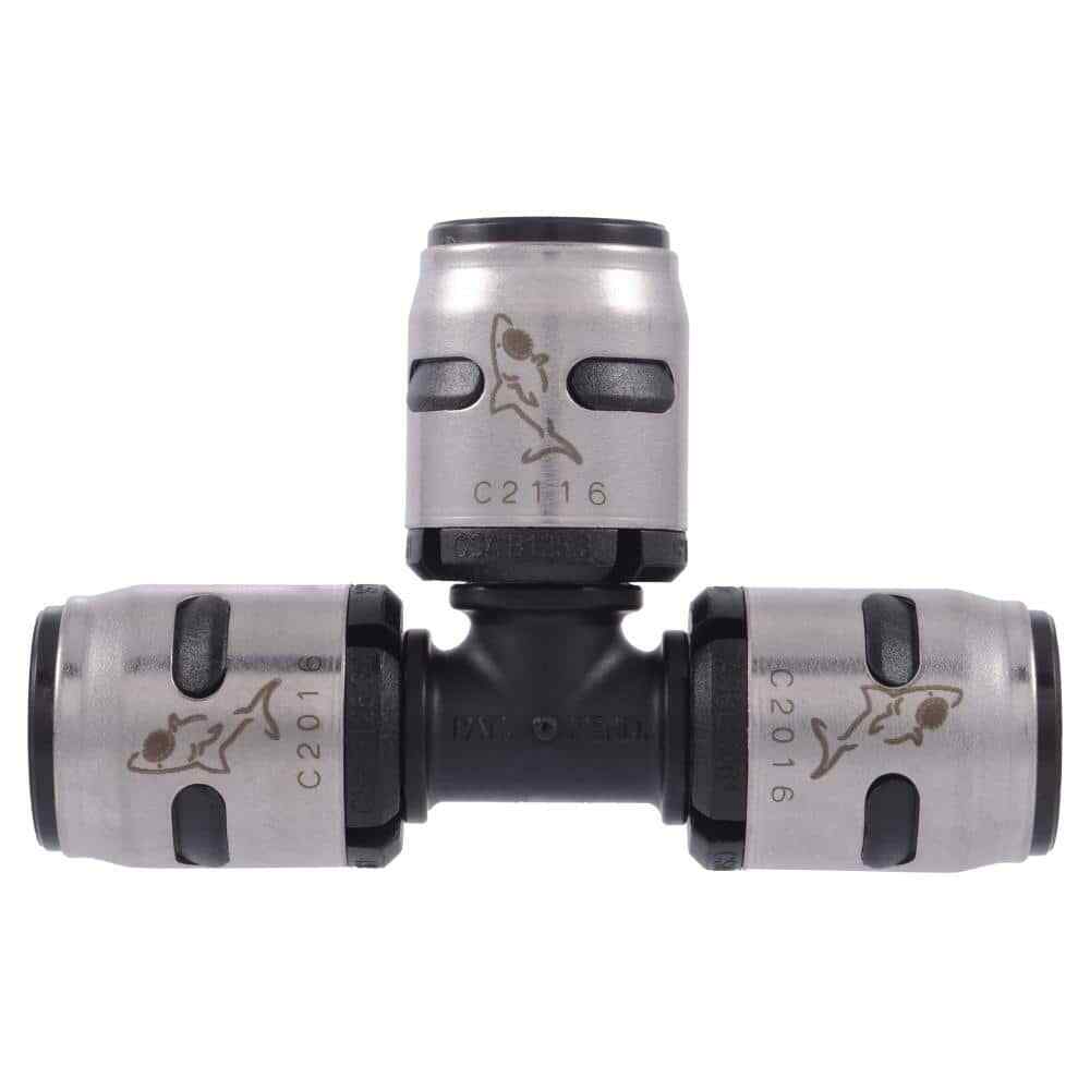 Sharkbite Evopex 1/2'' Push T X 1/2'' D Push Plastic Tee