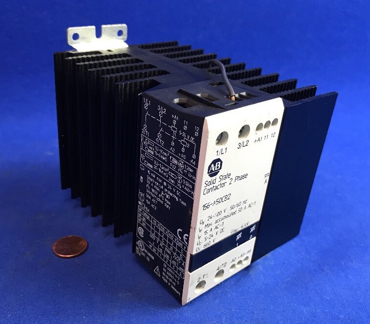ALLEN BRADLEY 156-A50CB2 SOLID STATE CONTACTOR 2 PHASE