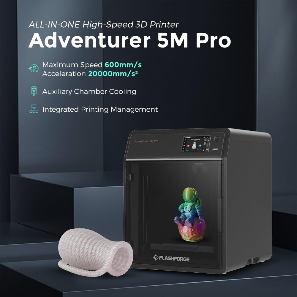 FLASHFORGE 3D Printer Adventurer 5M Pro Enclosed Core XY HEPA 13 Air Filter