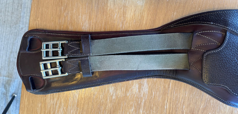 Devoucoux V-Strap Girth - Brown - 80 CM / 32"