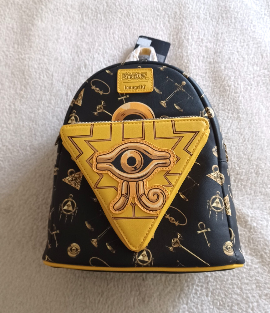 Yu-Gi-Oh Loungefly Milenium Puzzle Mini Backpack NWT