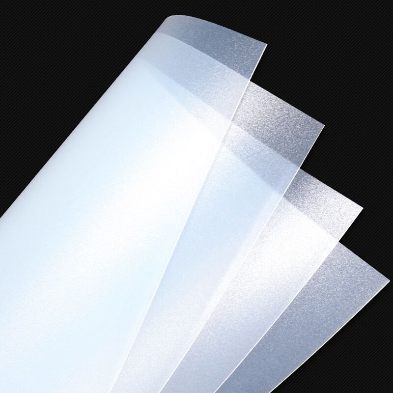 Frosted Translucent Polypropylene Plastic Thin Sheet PP Sheet Thickness 0,3~2mm