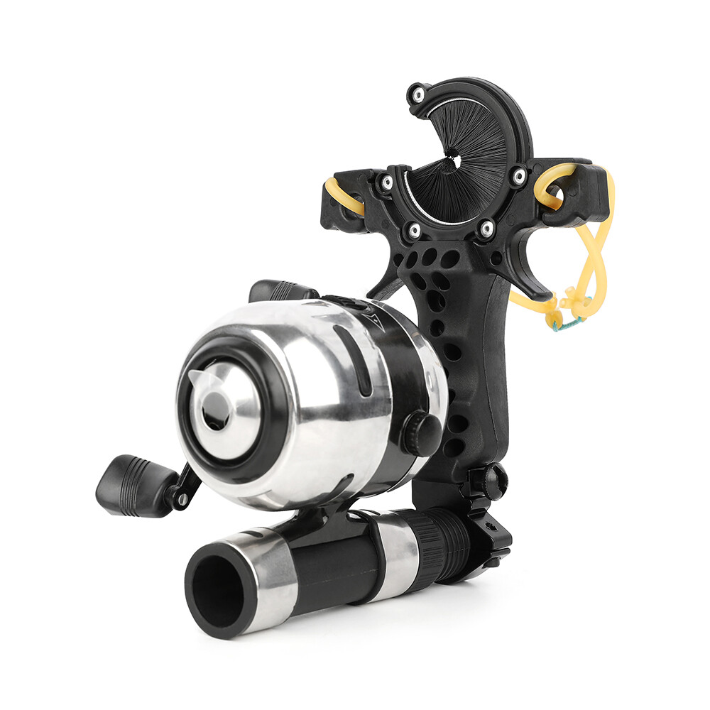 Bow Fishing Spincast Reel Slingbow Catapult Sling Archery Hunting Bowfishing