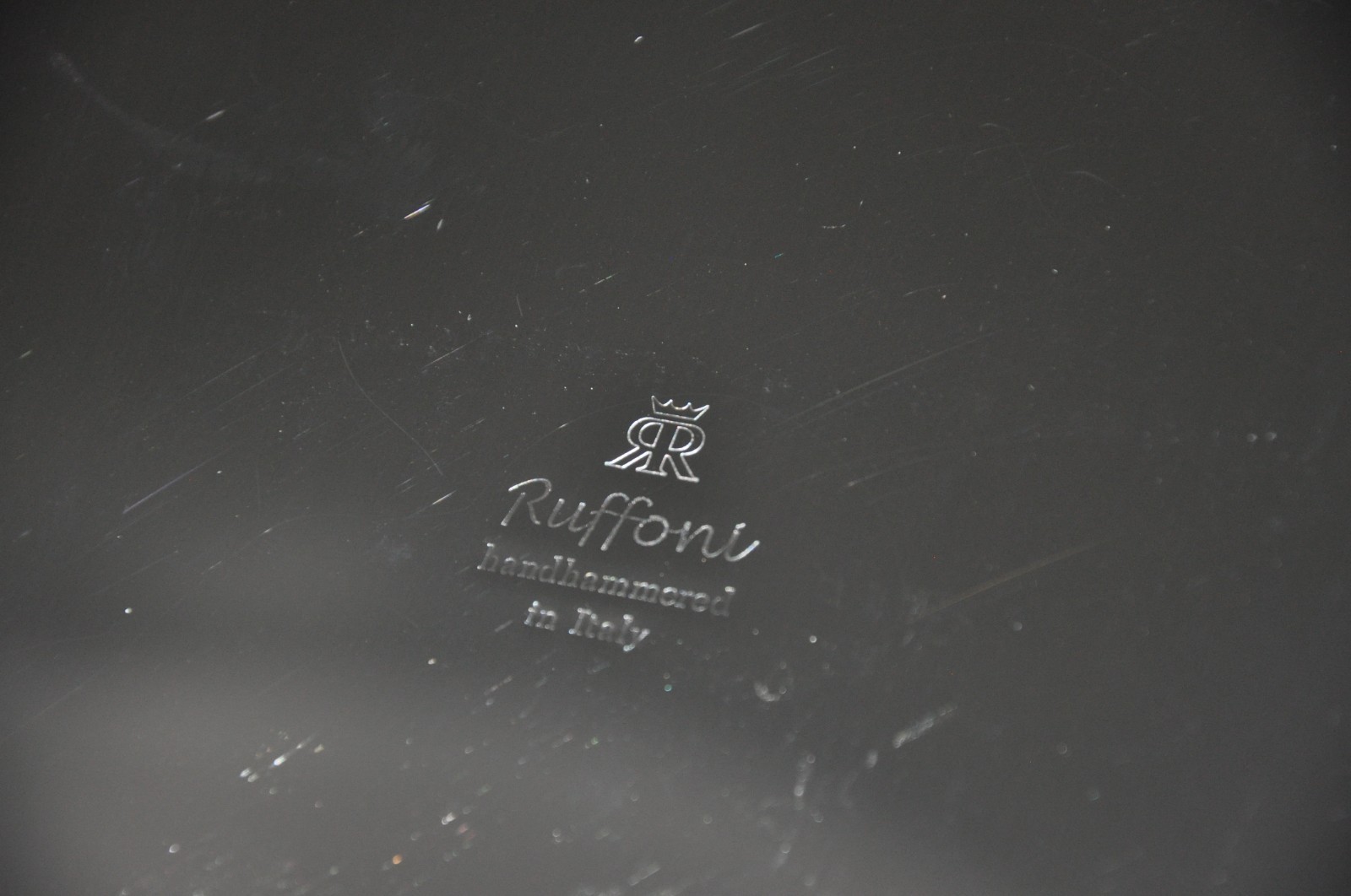 RUFFONI Hammered Open ROASTING PAN 38CM Stainless Steel Rectangular OPR3809X NEW