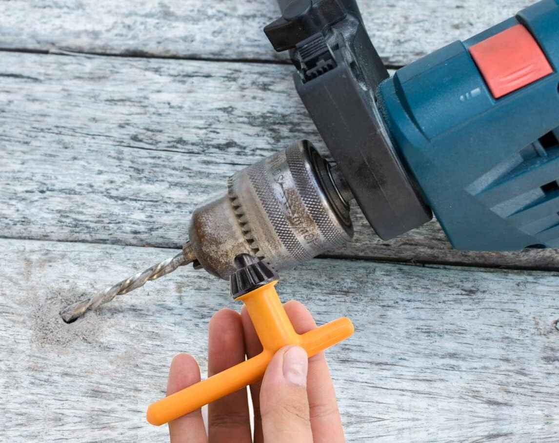 Drill Chuck Key Wrench 6 Sizes Drill Press Chuck Key Replacement Drill Clamp