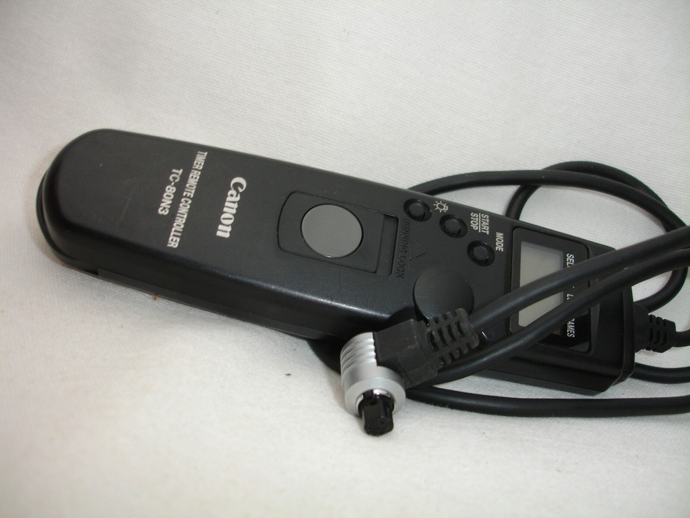 Canon TC-80N3 Timer Remote Controller for EOS 10D 20D 30D 40D 50D, 7D 6D OEM