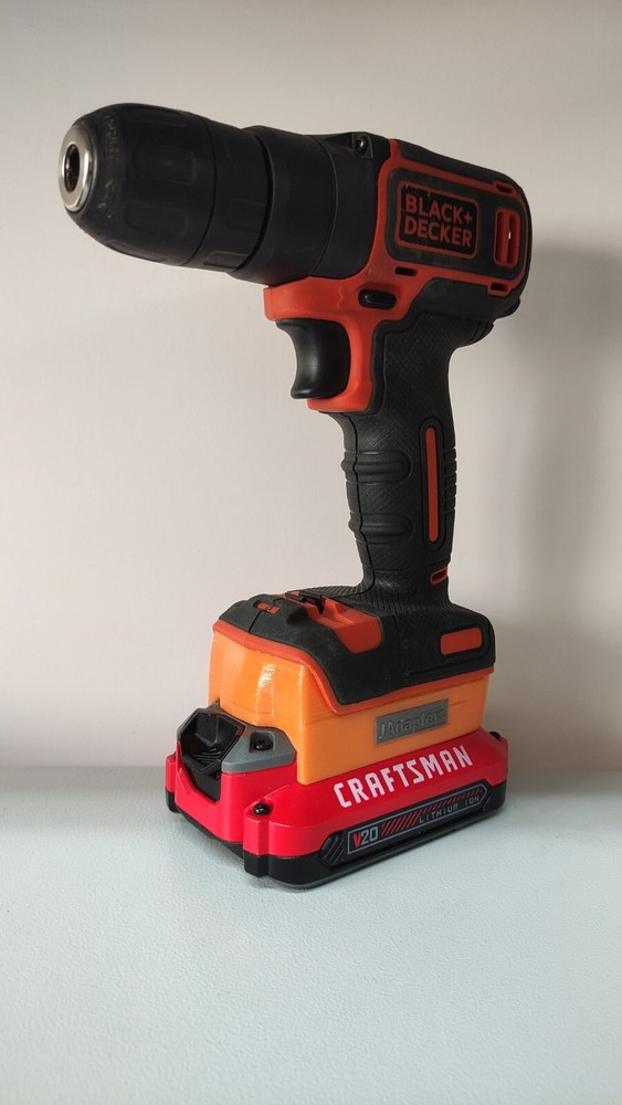 Battery Adapter for Black & Decker 18-20V Tools ( Jadapters )