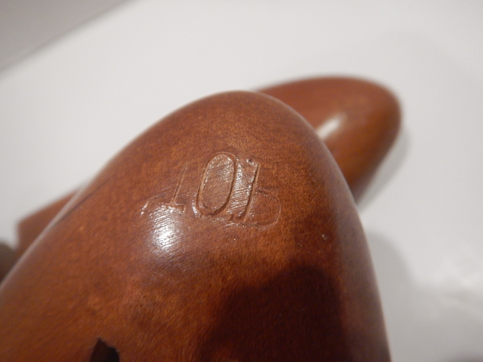 Vintage Florsheim Solid Wood Shoe Tree Stretchers Men's Size 10B