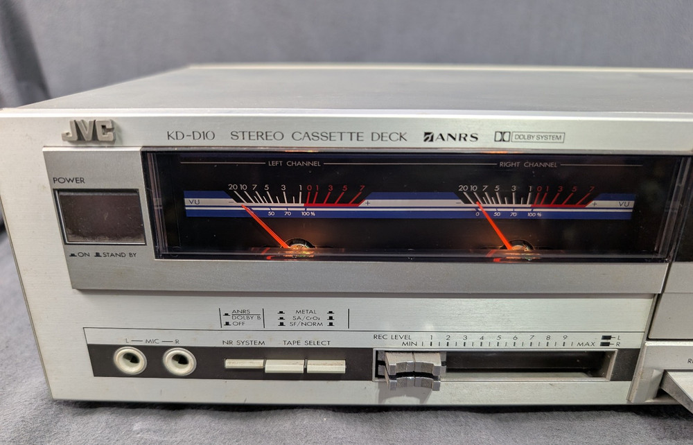 JVC KD-D10J Stereo Cassette Deck