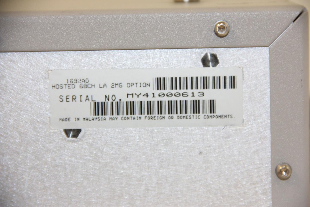 AGILENT 1692AD Logic Analyzer