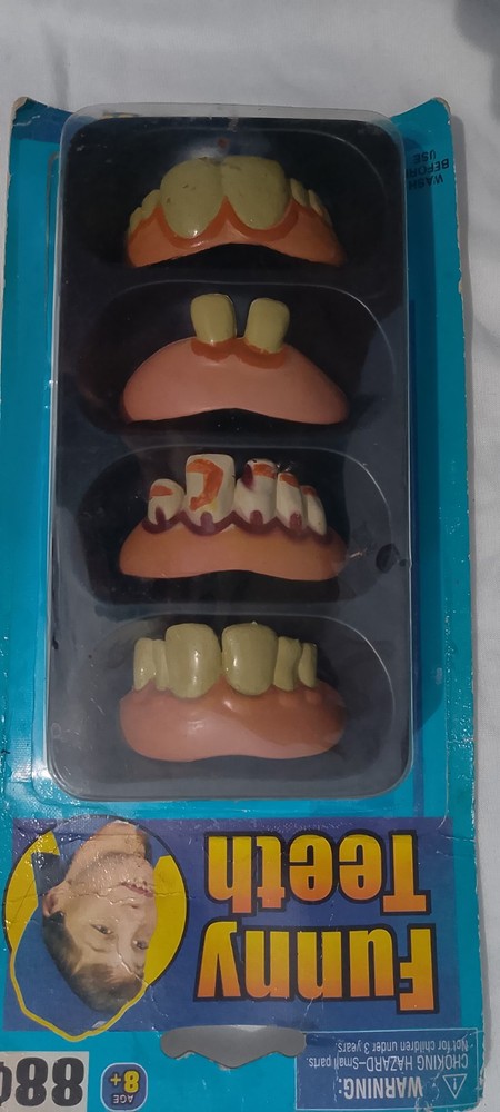 Funny Wax Costume Teeth