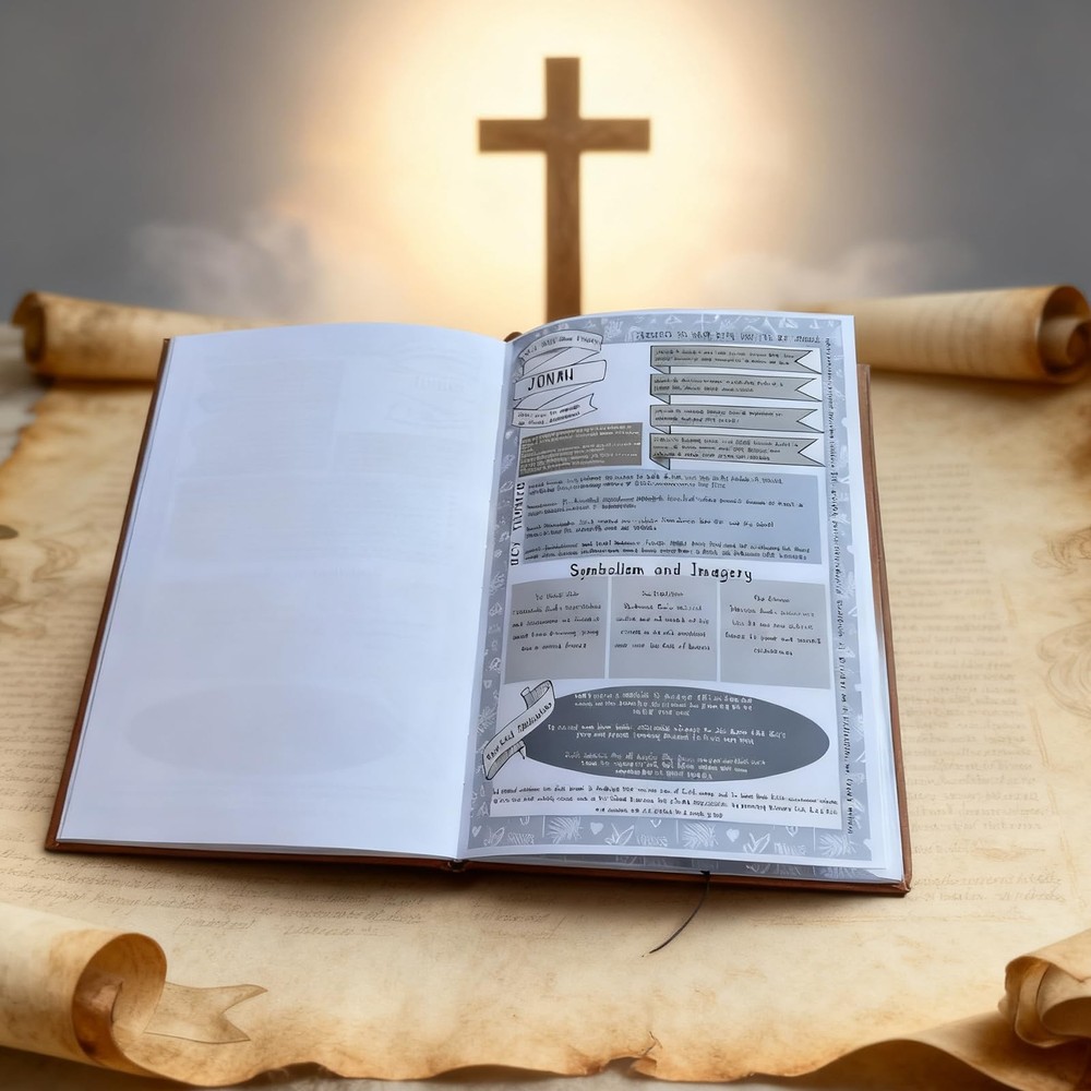 Bible Study Guide 66-Page Bible Study Guide Daily Devotional Journal Prayer S...