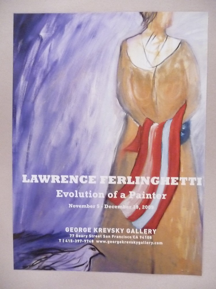Lawrence Ferlinghetti MAGAZINE AD - 2009