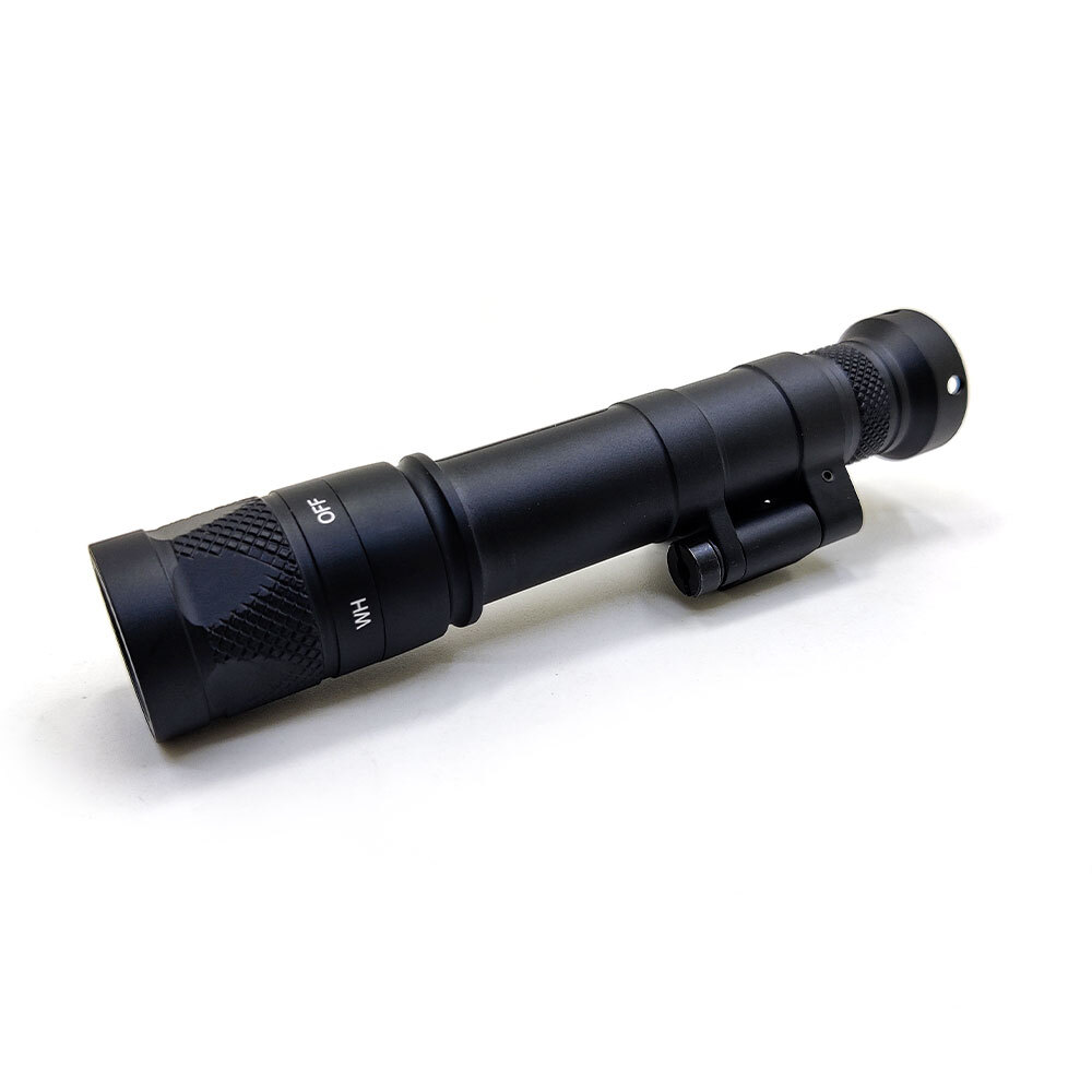 Tactical Side Offset M640V-DF 1200 High Lumens LED Flashlight + Switch +Tail cap