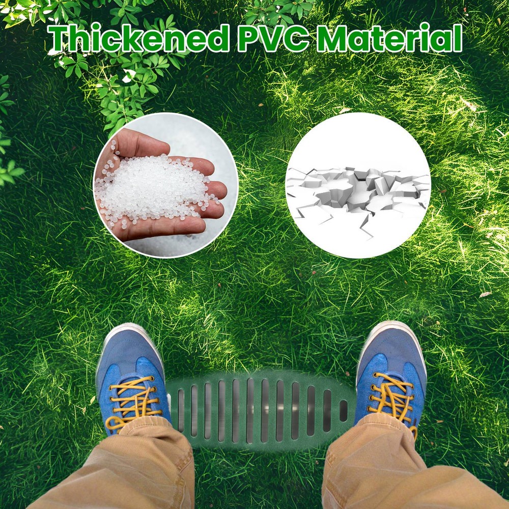 4" Angled Drain Emitter for Downspout Extensions, Gutter Drainage Pipe