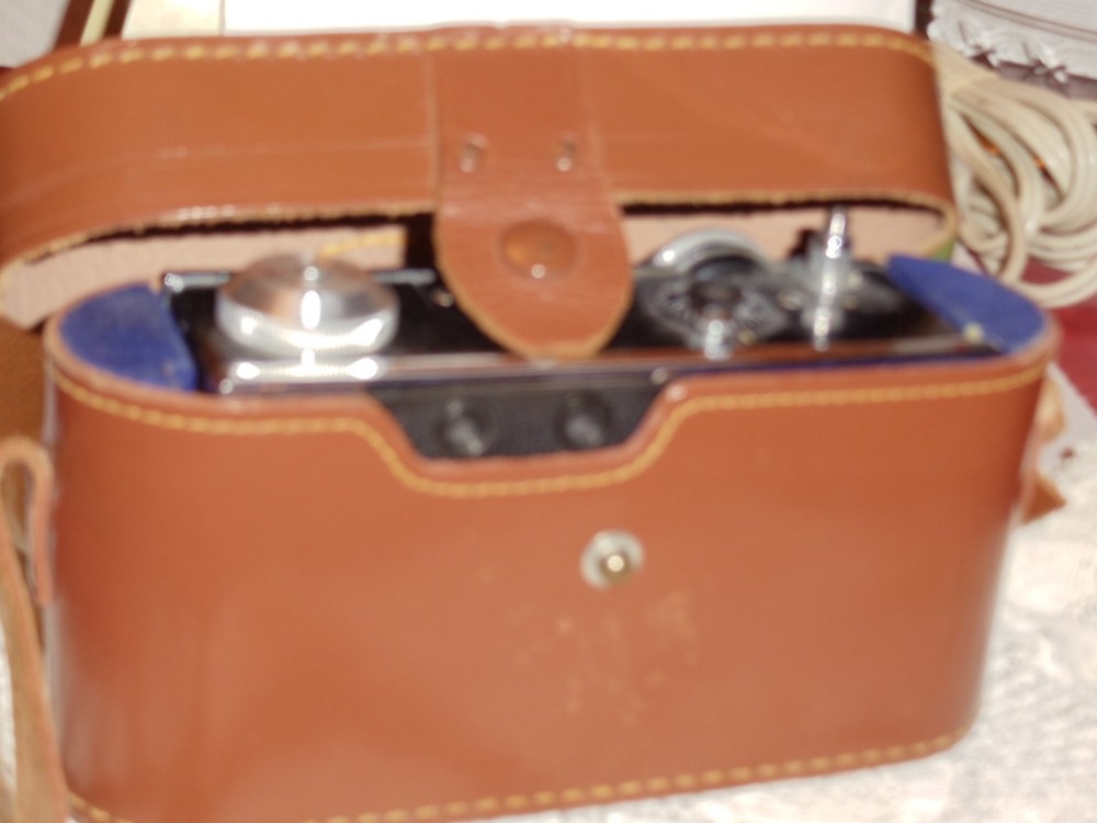 ARGUS VINTAGE C3 CAMERA Rangefinder LEATHER CAMERA CASE - UNTESTED