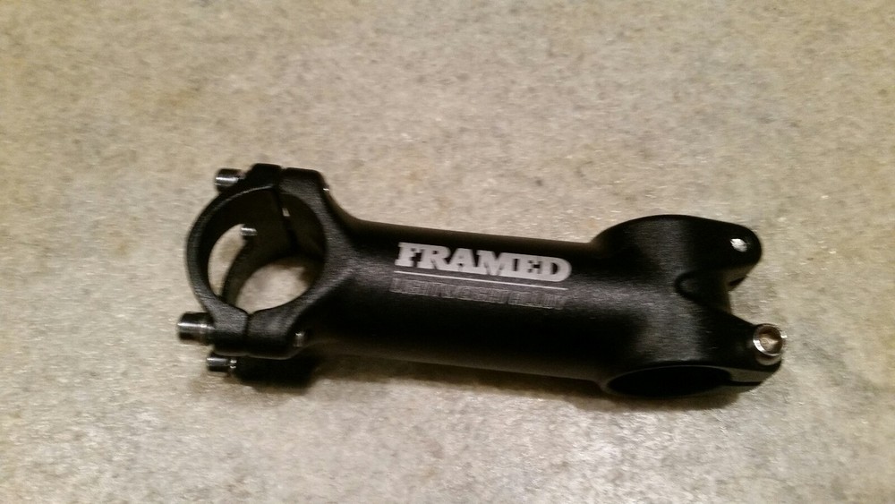 Framed 1-1/8" Threadless Stem 105mm Alloy 31.8mm