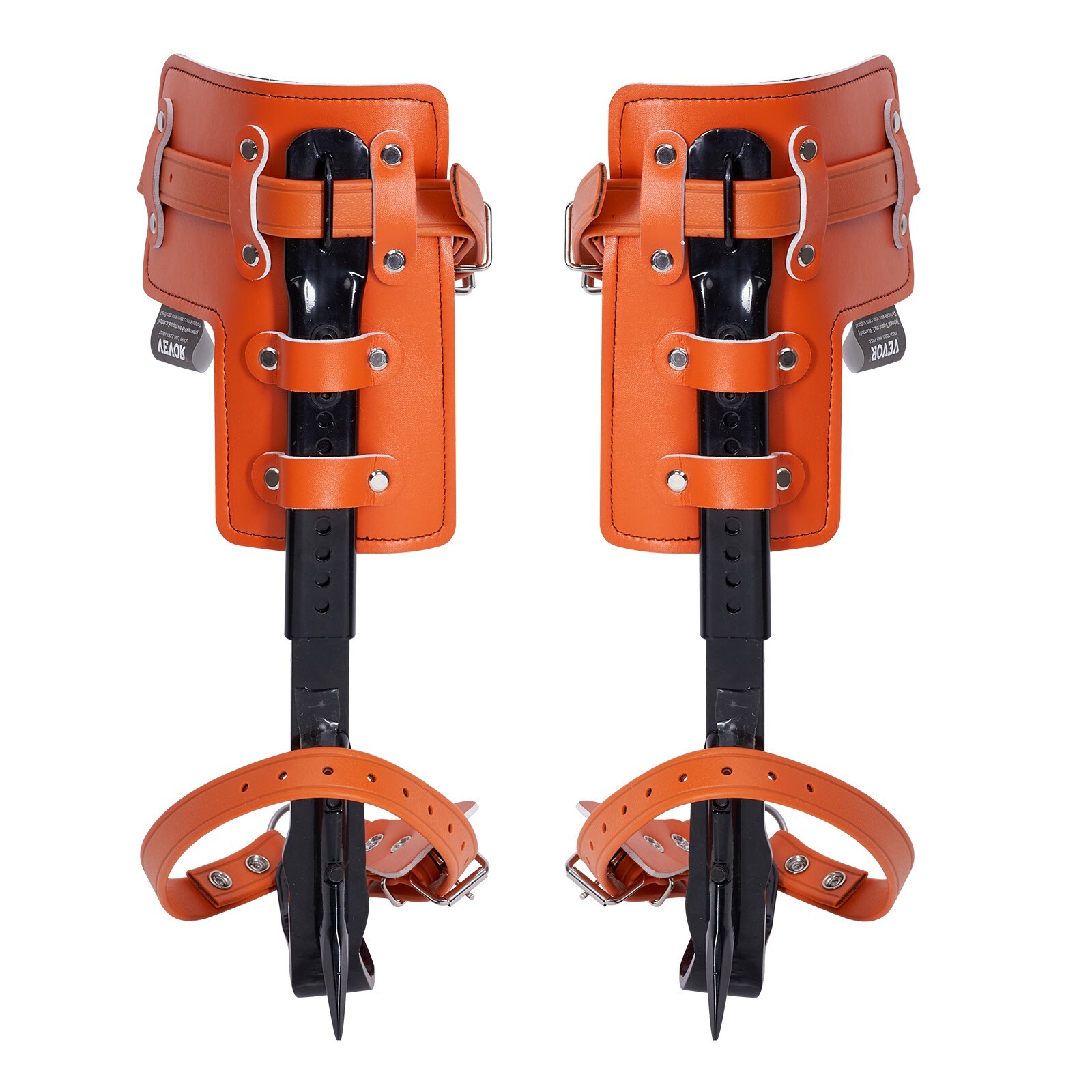 VEVOR Tree Climbing Spikes Set Climbing Spurs Alloy Steel Safety Rope Hareness