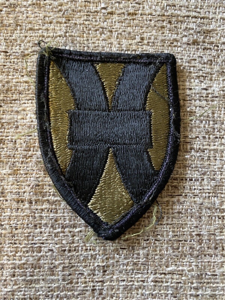 US Army 21st Sustainment Command Subdued Patch INV4127