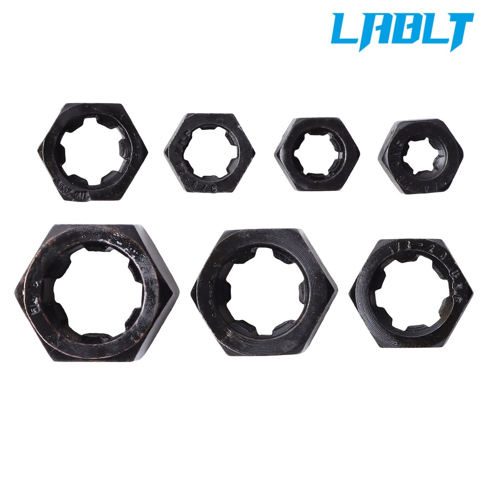 49PCS Thread Chaser Set UNC UNF Metric Thread Restorer Tool Rethreading Kit