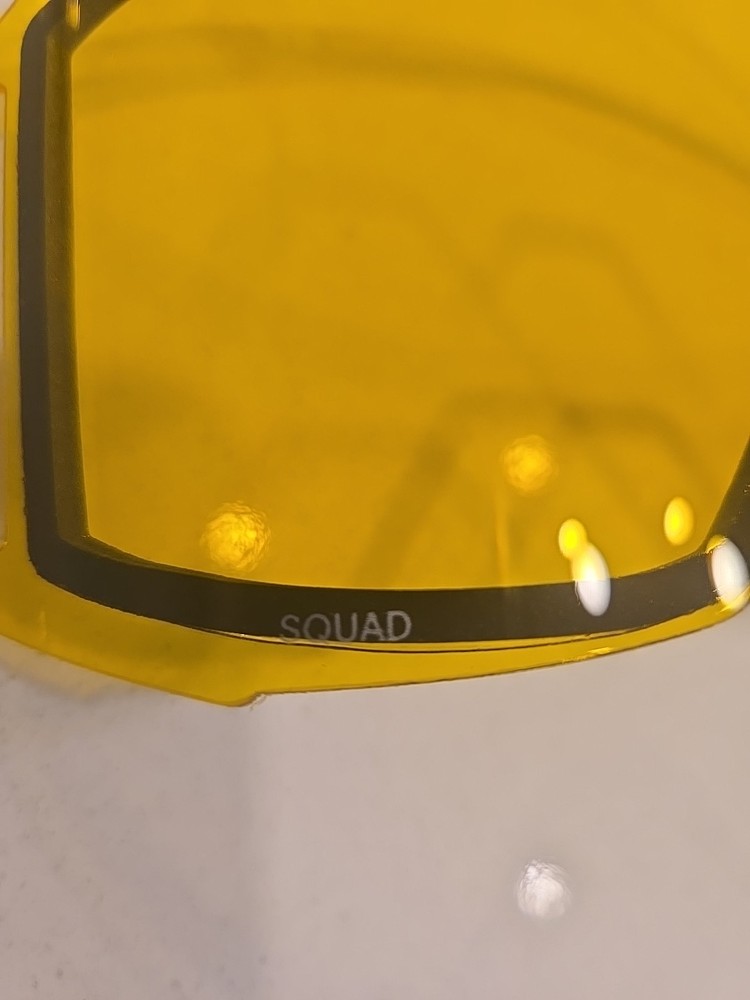 Smith Squad Yellow Goggle Replacement Lens Low Light