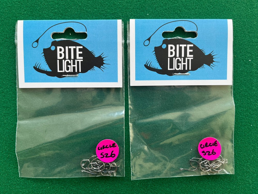 Circle Hooks size 6 - Bitelight Perchmaster 2 packs 20 hooks