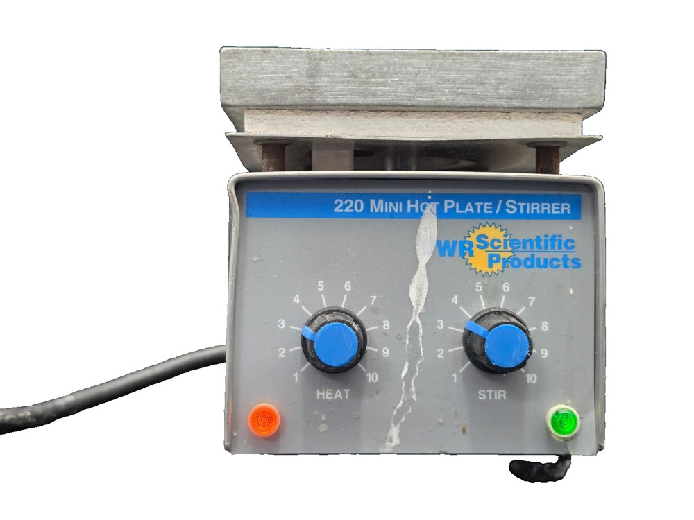 VWR Scientific Model 220 Mini-Hot Plate/Stirrer