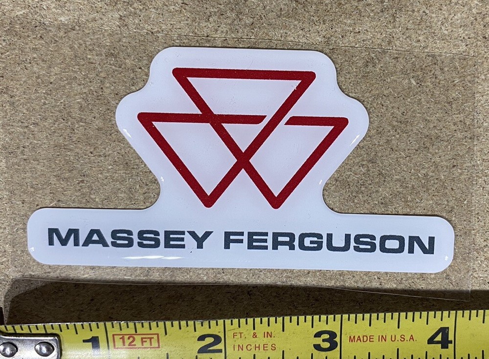 Massey Ferguson Logo Domed Decal