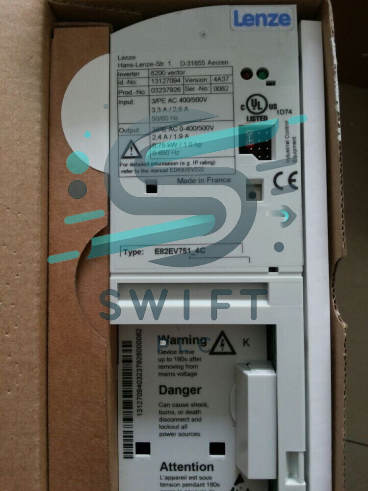 NEW 1PCS LENZE Inverter E82EV751K4C E82EV751_4C