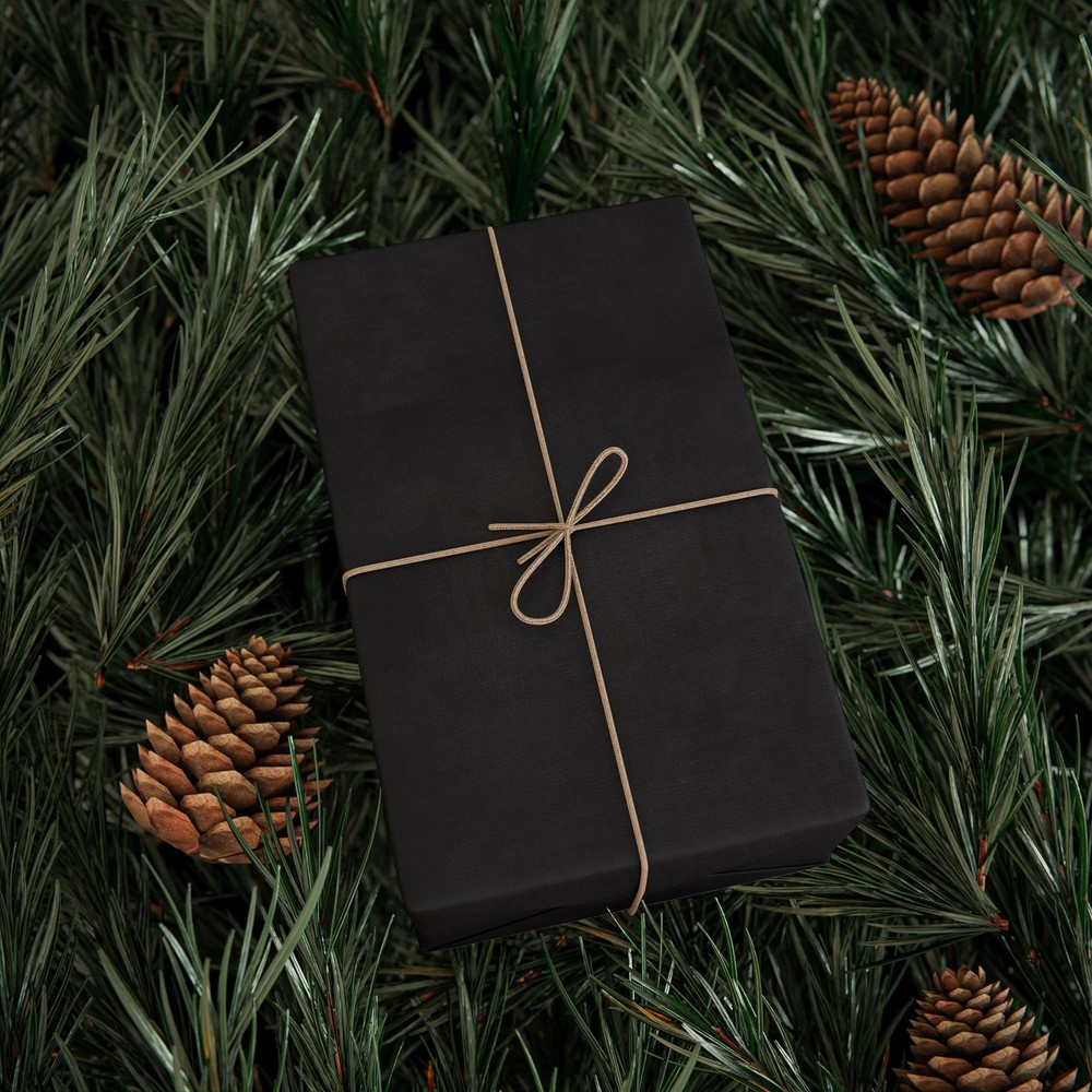 Black Wrapping Papers