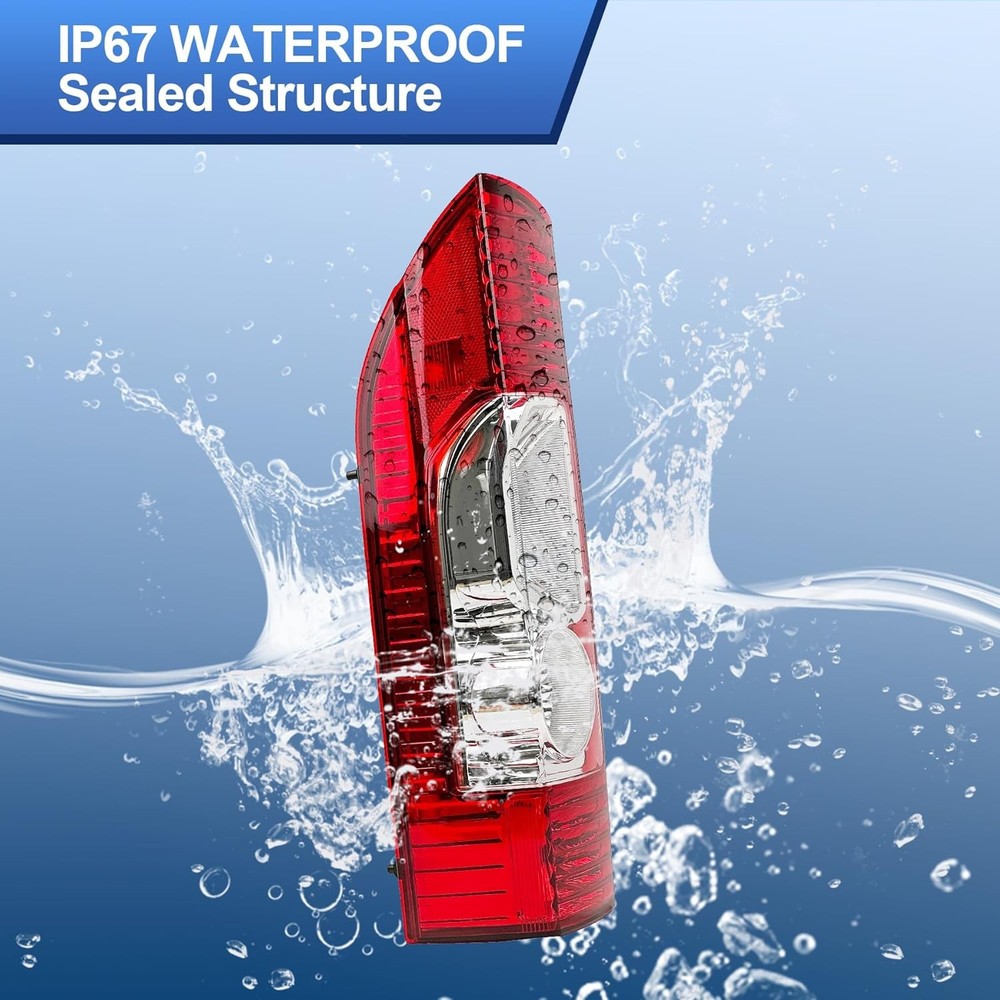 Replacement Driver Side Tail Light, no Circuit for RAM ProMaster 1500 2500 3500