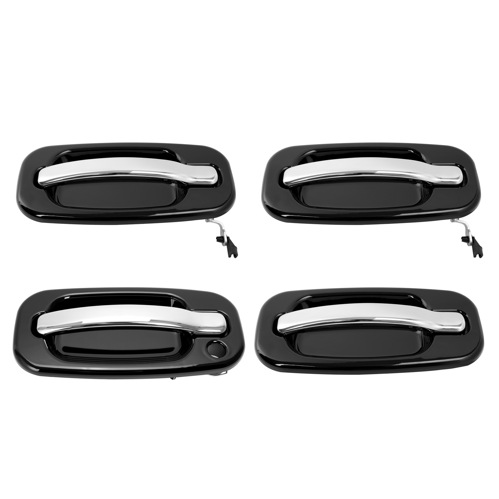 Set of 4 Outer Exterior Door Handles For Chevy Silverado GMC Cadillac 1999-2006