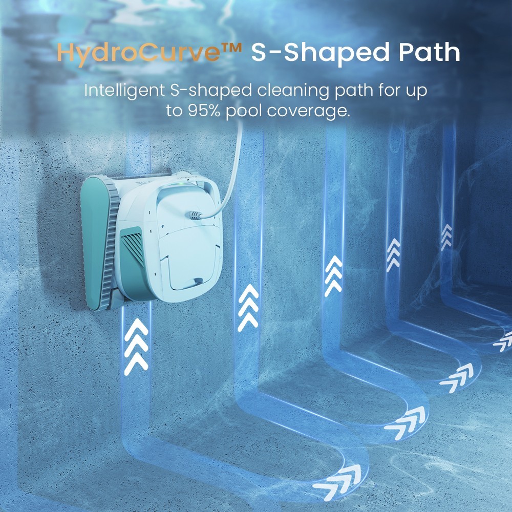 Poolmate Hydro 4 SE Corded Robotic Pool Cleaner Automatic Pool Vacuum