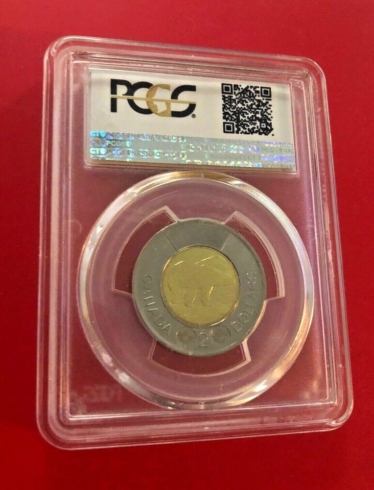 2013 $2 PCGS PL64 CANADA TOONIE PROOF HIGH GRADE