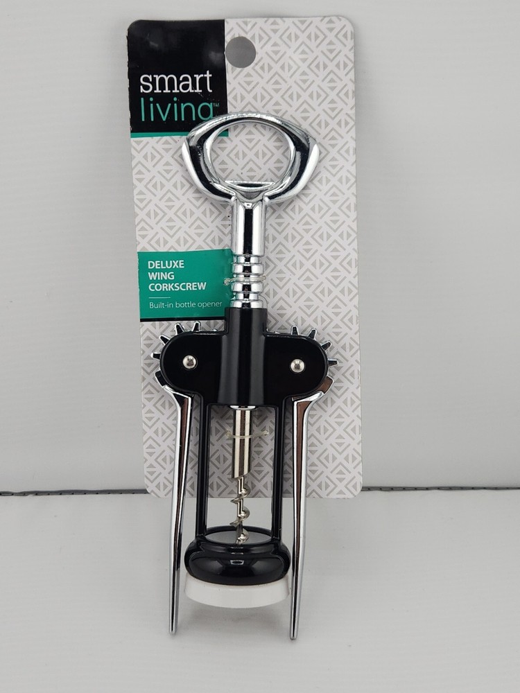 Smart Living Delux Wing Corkscrew Black