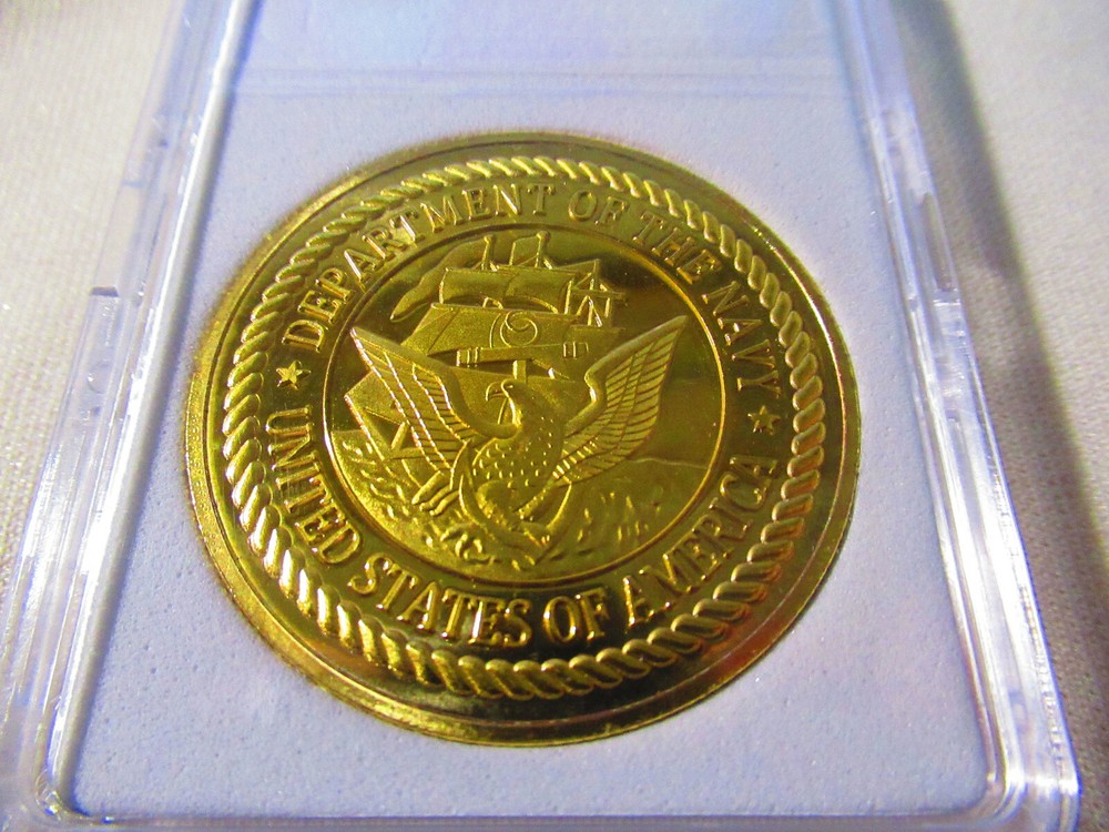 US NAVY - USS Trenton (LPD-14) Challenge Coin