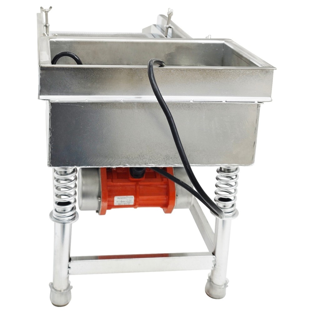 Stainless Straight Linear Screen Linear Vibrating Screen JG30-75 0.5mm Screen