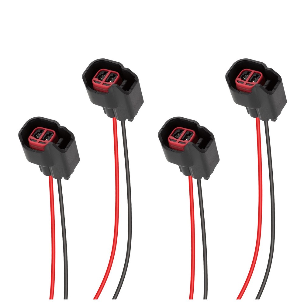 4PCS Fuel Injector Connector Pigtail,Fuel Injectors Set of 4 Replace