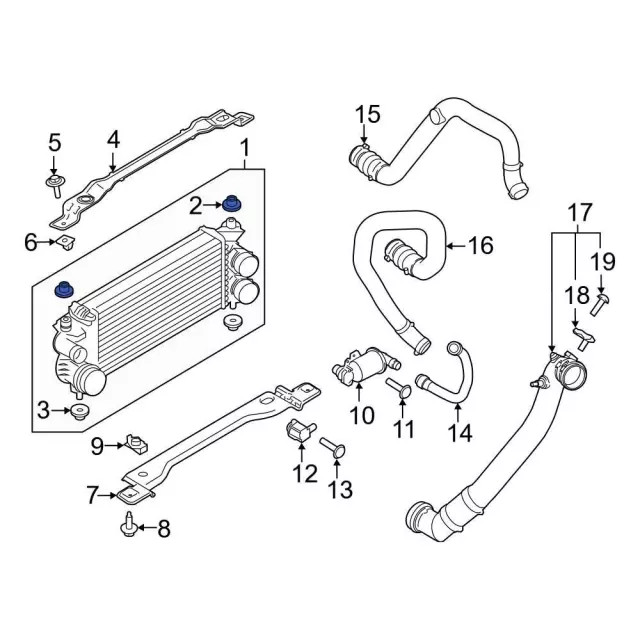 Genuine Ford Insulator FL3Z6C681A