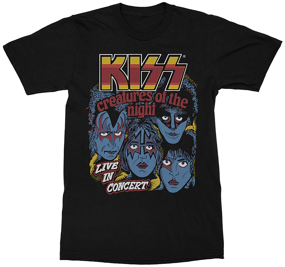 KISS Creatures Live In Concert Official T-Shirt Size XL Eric Carr Ace Gene New