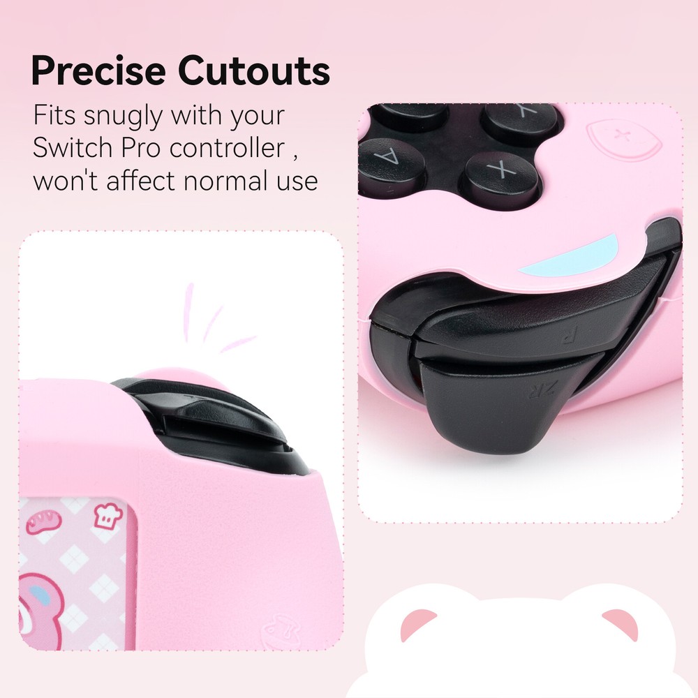 For Nintendo Switch Pro Controller Silicone Cover Protective Skin Case Sleeve