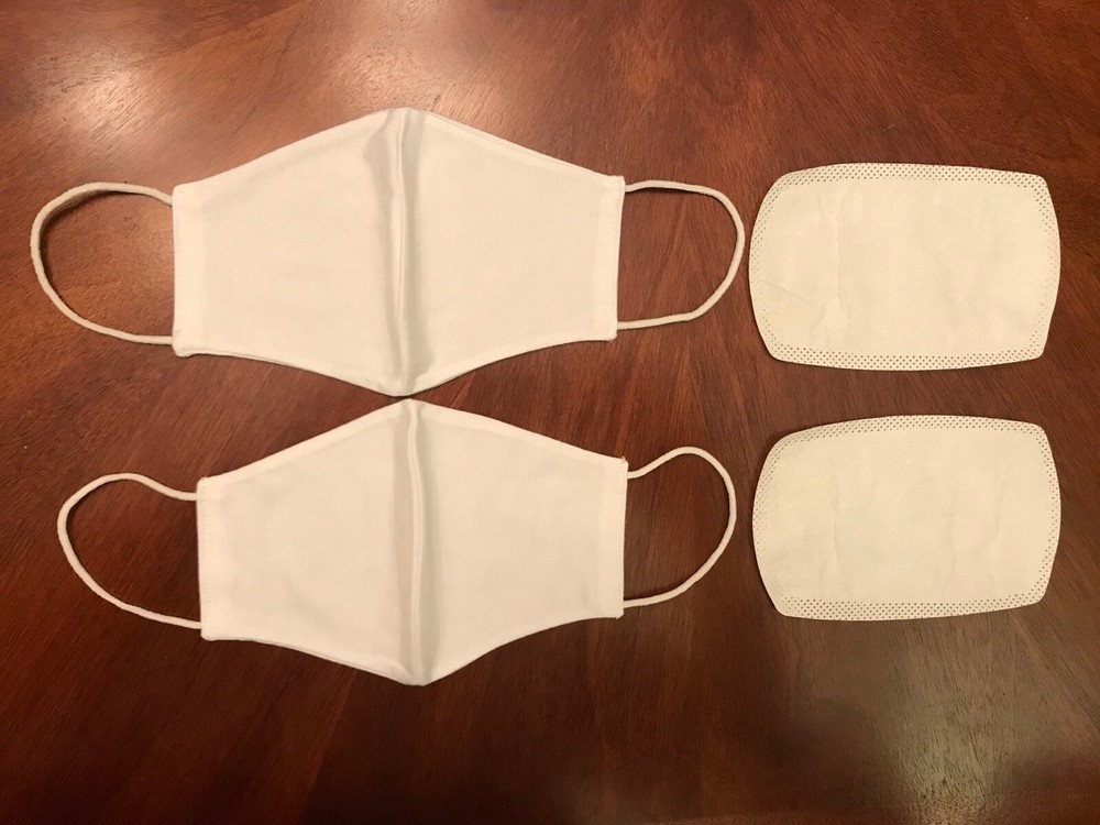 10 Cloth face mask washable with 10 Filter