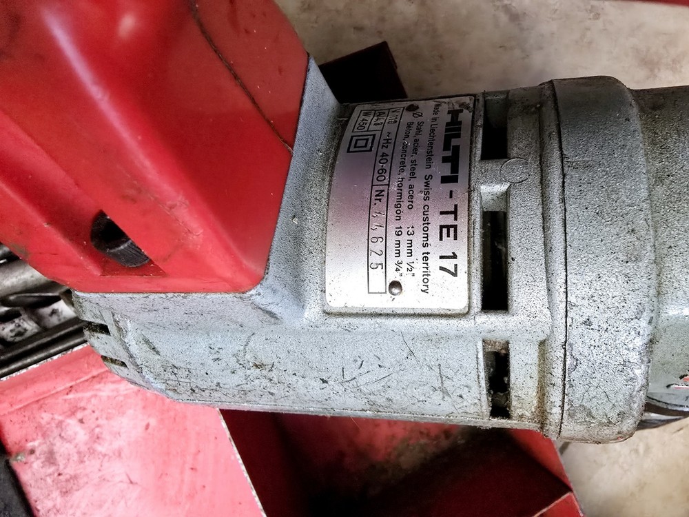 Hilti Tools TE-17 Rotary Hammer Drill
