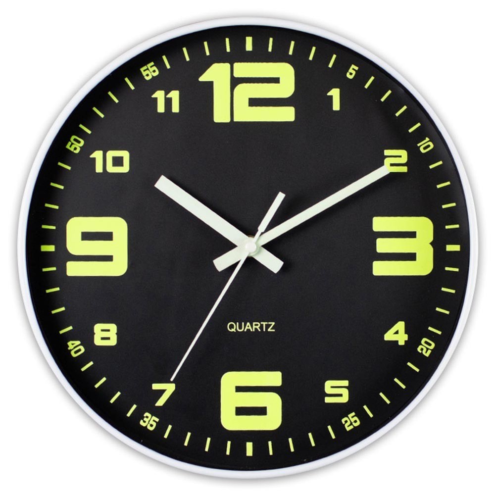 High Visibility 30CM Luminous Wall Clock Suitable for Various Settings