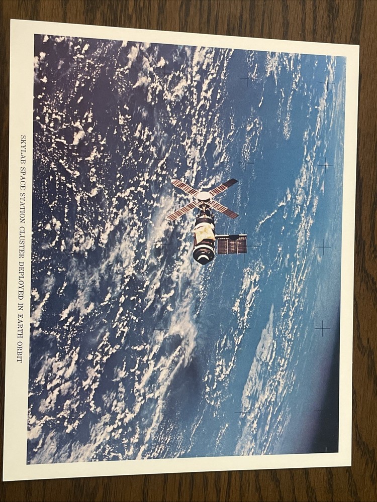 Skylab Space Station Cluster Deployed In Earth Orbit