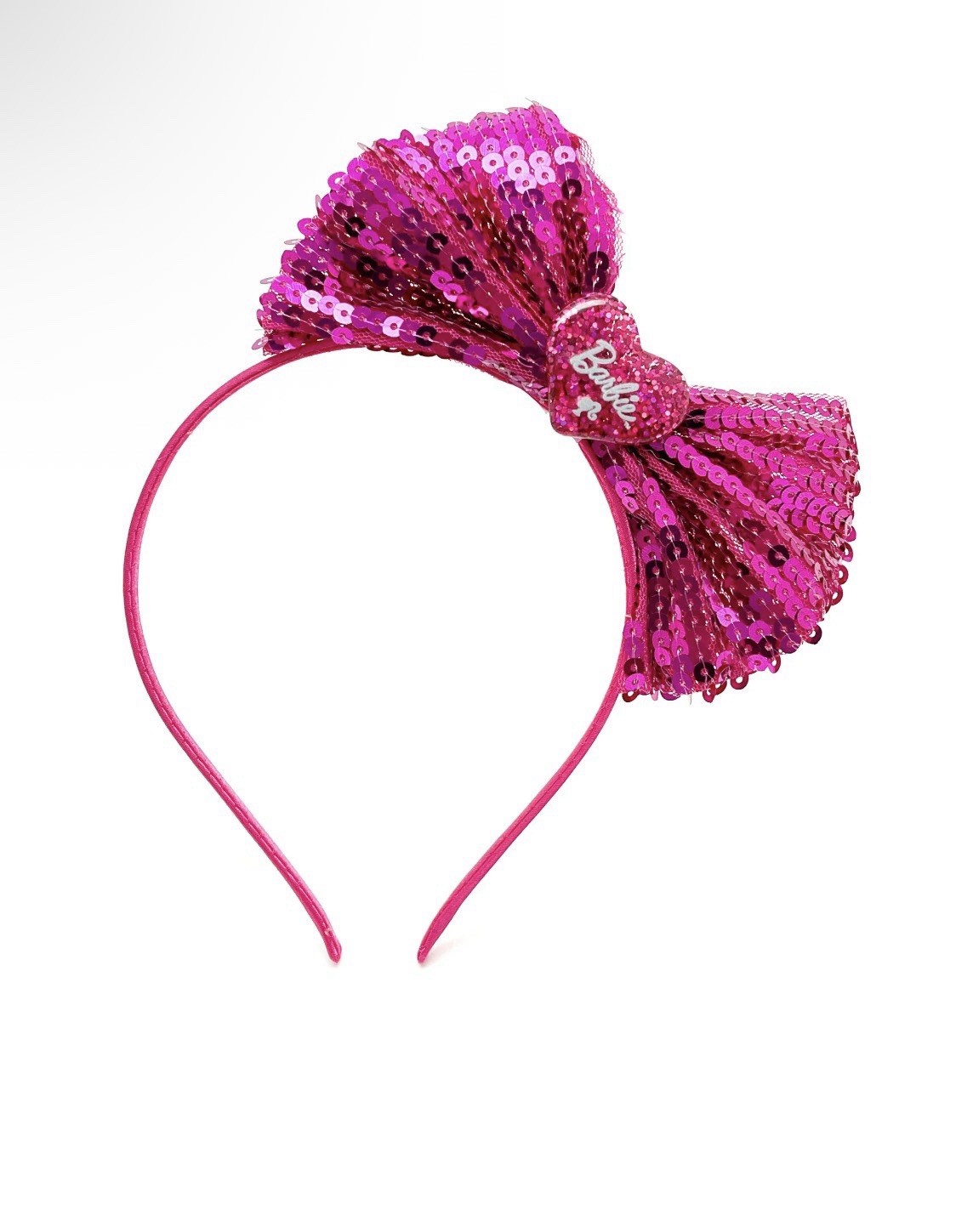 Barbie Girl’s Pink Heart Shaped Sunglasses With Matching Headband &Bow 3-8years