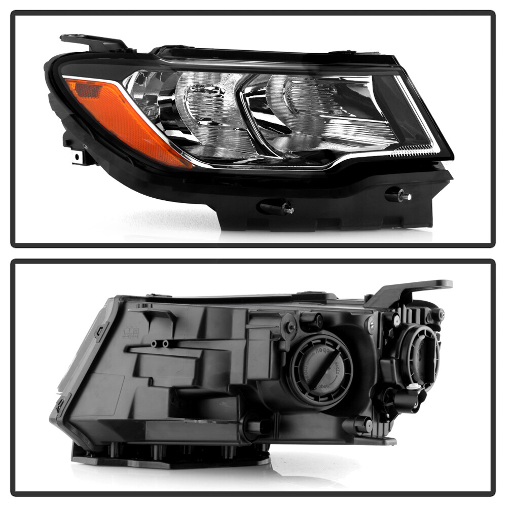 2017-2021 Jeep Compass Halogen Type OE Style Headlight Headlamp Passenger Side